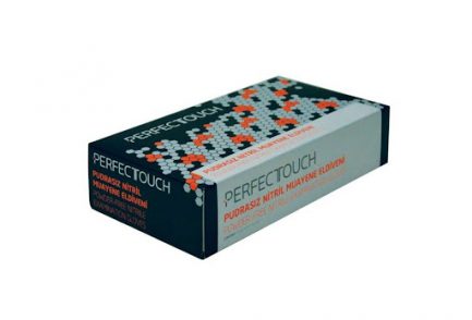 PERFECT TOUCH PUDRASIZ BEYAZ NİTRİL ELDİVEN M BEDEN